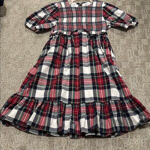 Plaid Kids Dress Vineyard Vines Size M 12/14- Worn Once!